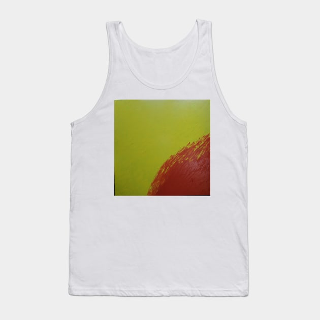 Yellow and Red Tank Top by Colin-Bentham